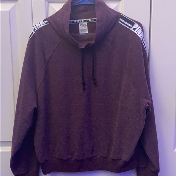 PINK Victoria's Secret Other - pink victoria secret burgundy hoodie